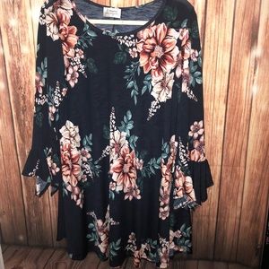 3/4 sleeve dress